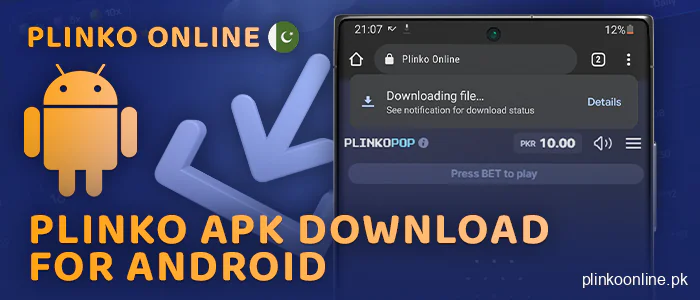 How to download Plinko app for android