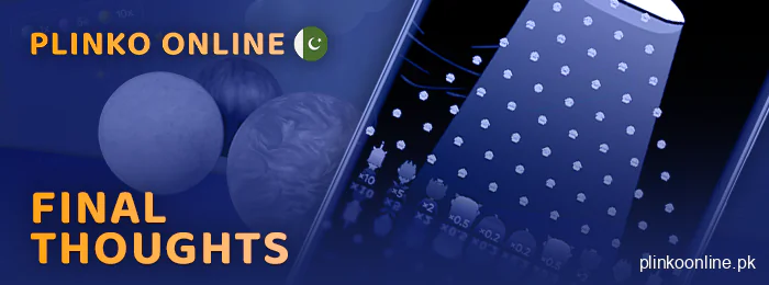 Outcome of Plinko mobile app review in Pakistan