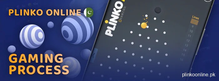Plinko game mechanics - the process of playing game in app