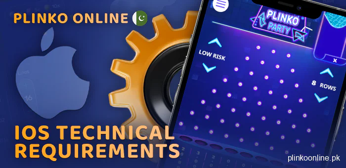 About the requirements for an ios device to play Plinko