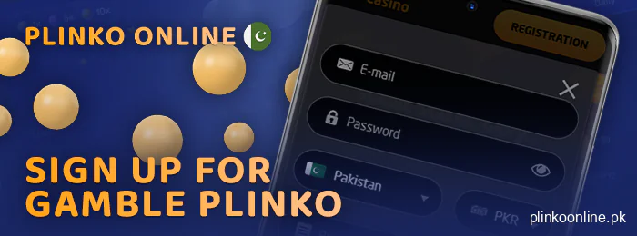 How to sign up for the Plinko app