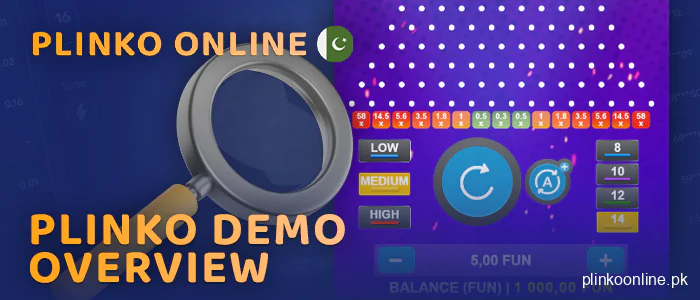 Check out the Plinko demo - detailed information