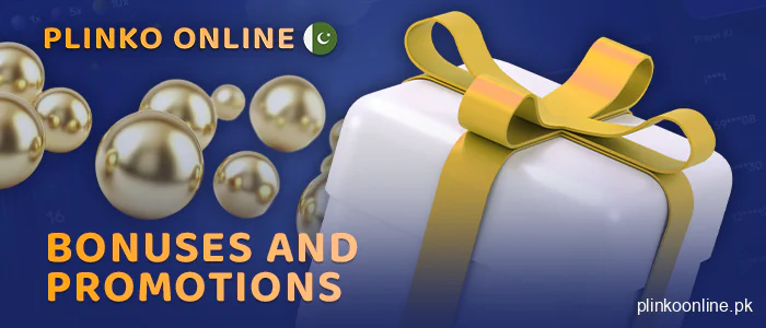 Use casino bonuses to play Plinko