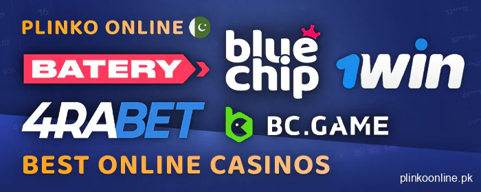 Which online casinos in Pakistan have Super Plinko
