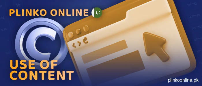 Using content on the Plinko Online website